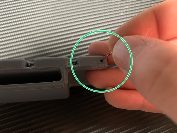 Don't let the cord bottom out at the last hole. Leave a little wiggle room.