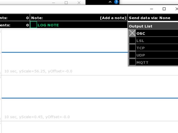 Download, install, and open the EmotiBit Oscilloscope. Then close it!