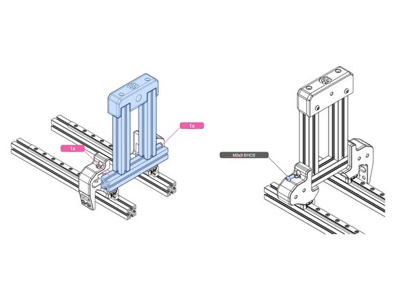 NOTE: This the hard part!  Mating screws to pre-inserted nuts is challenging. One technique is to use a screw to trap nuts from moving, while you put the screws in elsewhere. This is especially true of the string of six nuts in the bed frame.