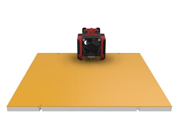 Move to the the back (Y250 on a 300) and repeat the above at the same three X positions