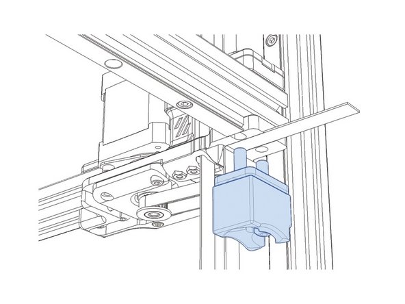 Install all mounting bolts, including the Z blocks. Ensure you have the correct orientation by referencing the manual.