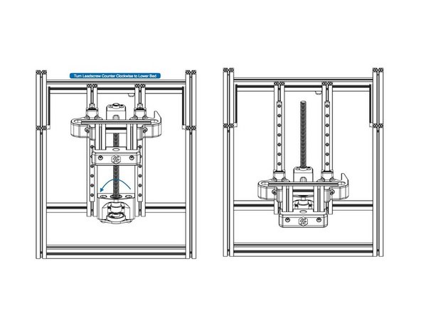 Turn the frame back upright.