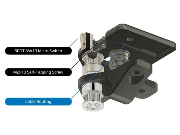 Be sure to wire the micro switch as NC (Normally Closed). On most switches this means connecting wires to the outer two terminals on the switch, but you can check with a multimeter by making sure there is continuity at those pins when the switch is not pressed.