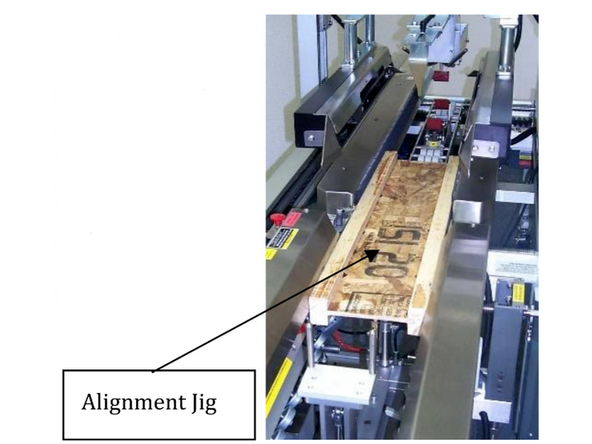 The machine should be securely mounted to adjoining equipment to prevent  the machine moving as it operates. If being directly connected to a BEL case  sealer, it is important that the centers of both machines be in line for ease of  case transfer between machines