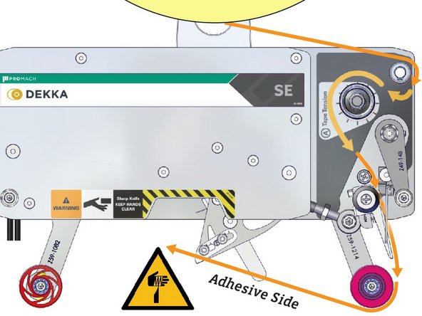 WARNING! SHARP BLADE!