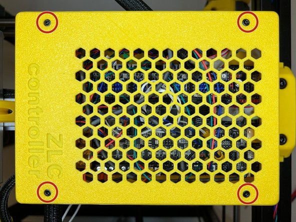 Use four M3 x 10 mm Socket Cap Screws and close the cover of the mainboard housing.