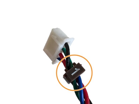 Use the provided cable clips to mark the motor cables as 1,2,3,4 which will be useful while connecting the connectors on the controller board.