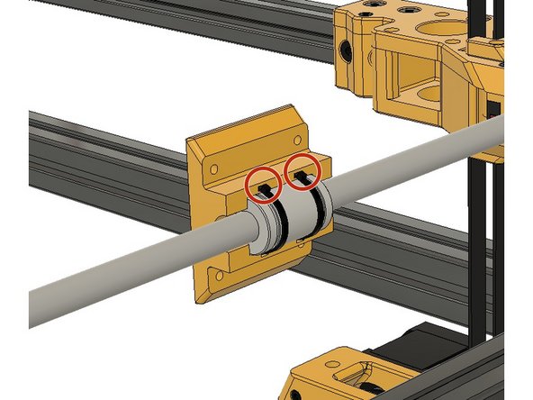 Tighten the zip ties.