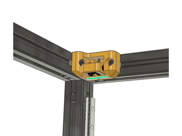 Leave the tensioner at its lowest position.