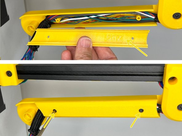 You can use a 5cm cable sleeve and zip tie it from both ends.