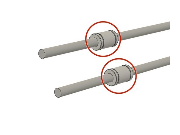 You will use two in this section however soak all four bearings in IPA and let them rest for 25minutes. Then wipe them with a dust-free cloth or paper towel and   let them dry before lubing.