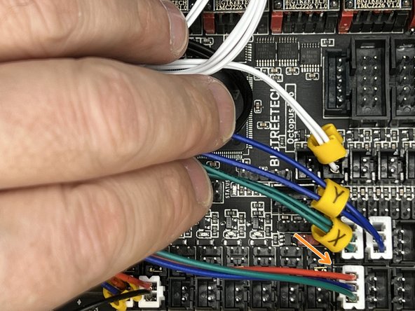 Insert the Filament Sensor connector.