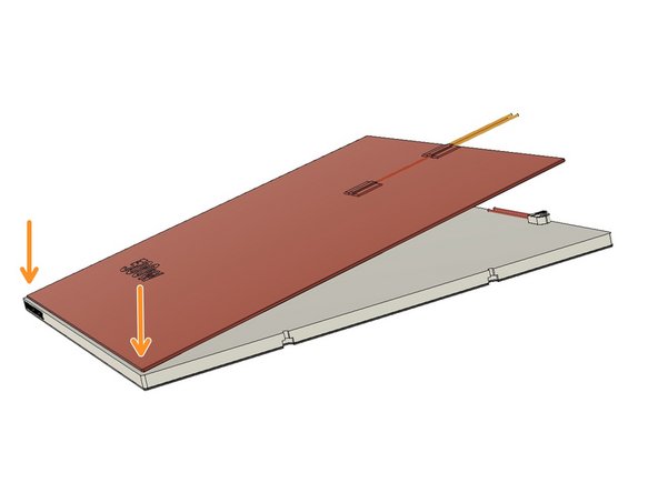 Stick the Silicone Heating Pad on the back of the Aluminium Plate by leaving equal gaps with the sides and the bottom. This time you can start sticking from the bottom side by leaving equal gaps for the sides and bottom edge.