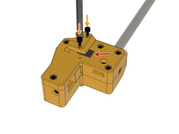 Place the 100cm 9mm belt end on the back of the Y carriages. You will see the grooves which should interlace with the belt teeth so the teeth of the belt should be facing toward these grooves. You can slightly scrape off the groove edges if necessary due to elephant foot effect on 3d printed parts.