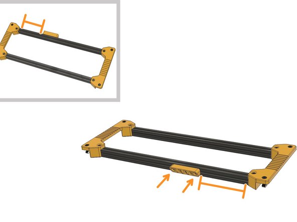 Mount the WAGO housing with a 12cm distance from the side as seen in the picture.