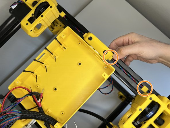 Do the same with Z Motor 1 Cable.