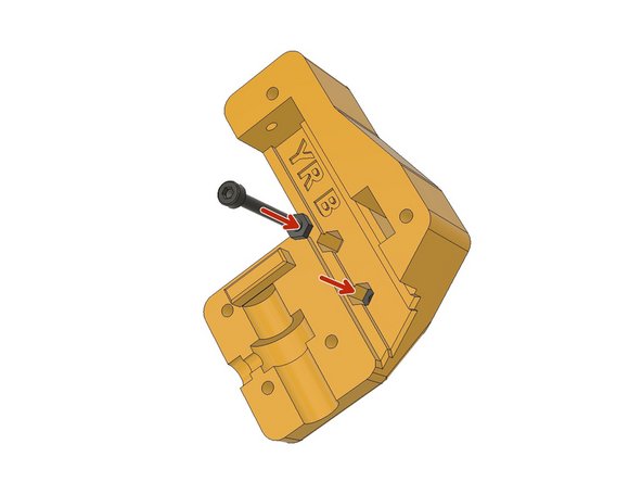 Always use an M3 screw to insert the M3 nuts all the way in and slightly waggle if necessary.