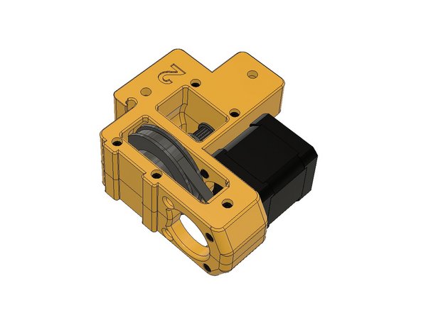 Now you successfully assembled Z1 motor. Please follow the same steps with 2, 3 and 4th motors. The same designs, just mirrored.