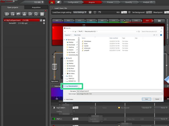 Right click on the data file and &quot;Save as...&quot; for saving the data.