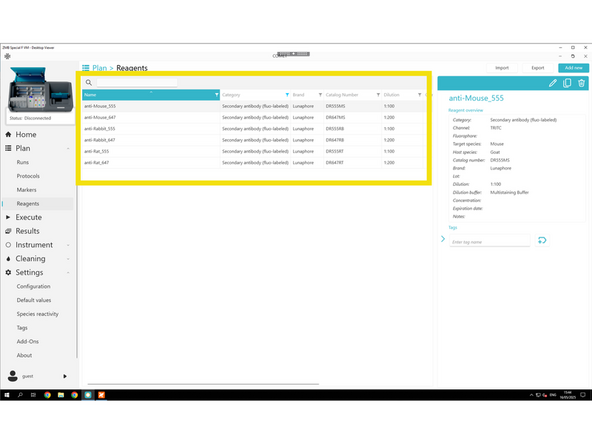 Follow the required naming convention: PI initials_Lab_User initials_Antibody_Company_Catalog#_Extra info