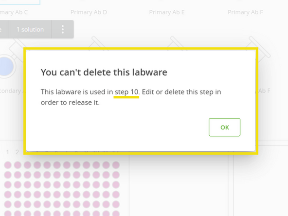 Any changes you make to the protocol are saved automatically.