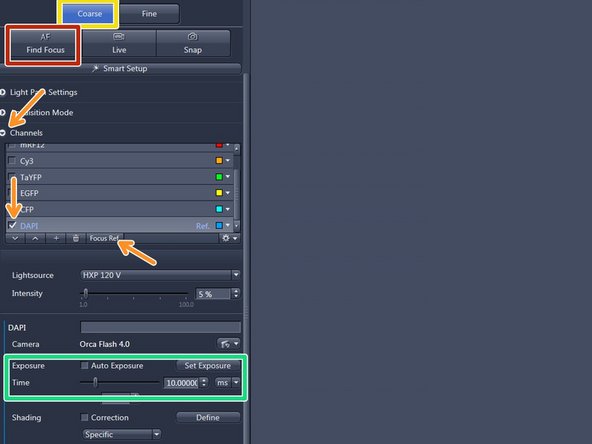 Make sure that "Coarse" is active .