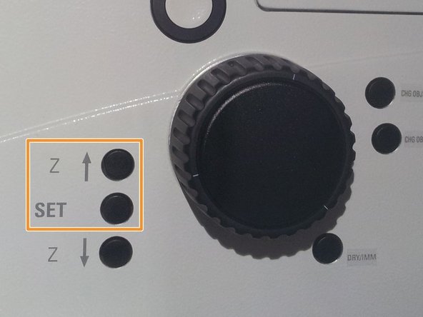 Storing the focus position can be helpful to find back the focus if the sample or objective has to be changed.