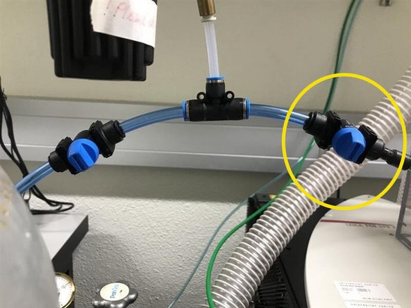 Air remains open the whole time - no need to change anything.