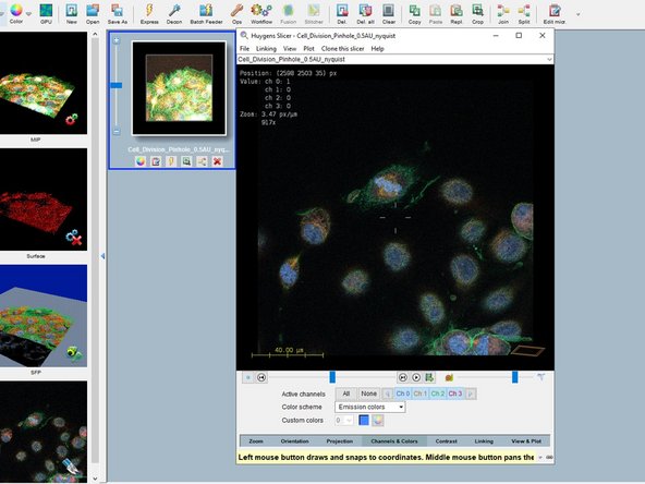 Right click on the thumbnail and &quot;2D visualization/Slicer&quot; opens the image in  a slicer view and allows you to check if the data was imported properly.