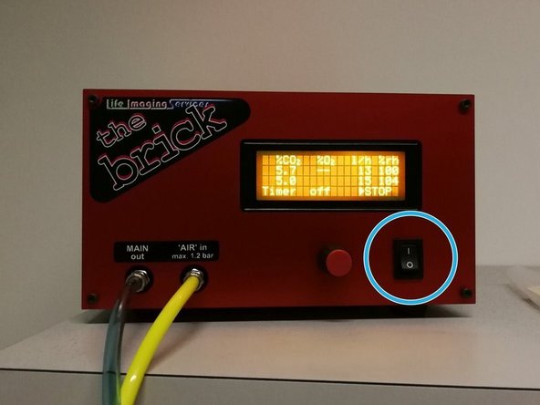 Switch on &quot;The Brick&quot;.