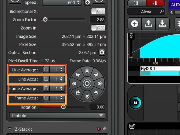 If you are limited by the laser power but still need to increase the signal (or reduce noise) use: