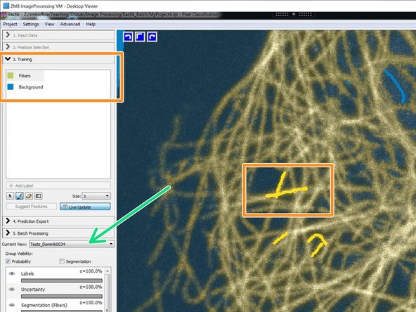 Train your classifier.