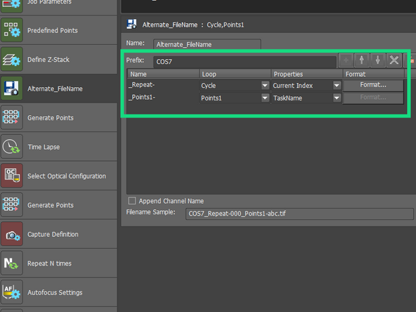 Set up a naming strategy.