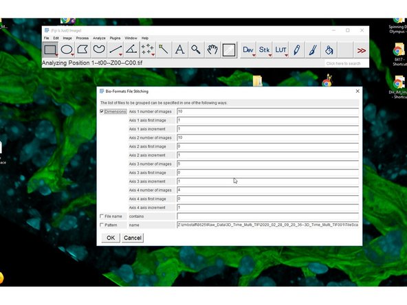 Confirm the dimensionalities. Eg.