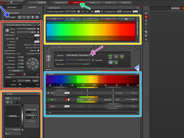 Make sure your sample is correctly placed and focused. Check the appropriate  Start-up guide for more info. 