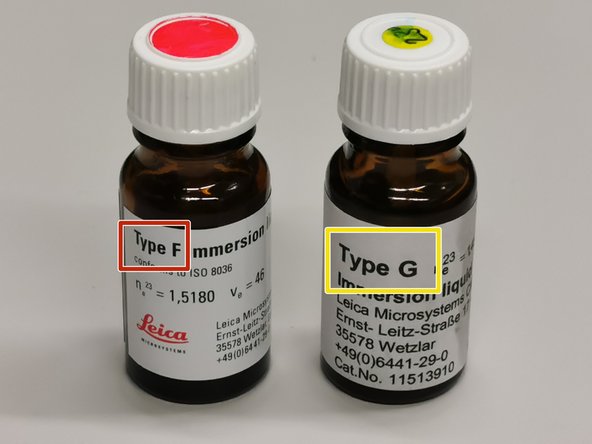 Remove your sample and toggle within the software to the objective of choice.