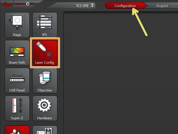 Go to &quot;Configuration&quot;.