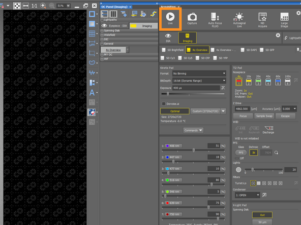 The sillicon oil is very liquid!!! Please handle the oil carefully and go with the bottle closer to the objective or put a small drop on the sample handling it on the table