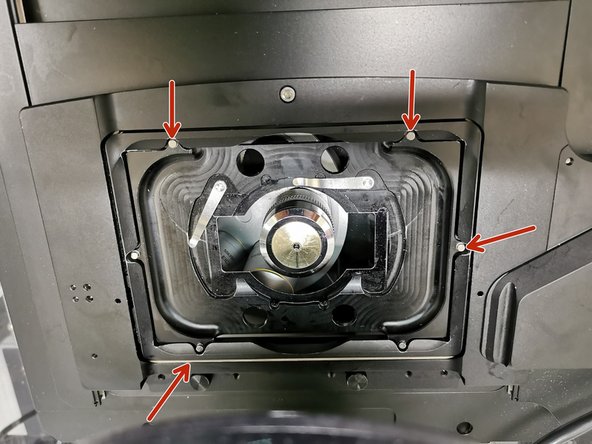 You can find different stage inserts on top of the incubator box.