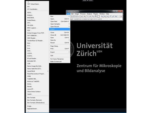 You can open the files in Fiji using Bioformats by File/Import/Bio-Formats.
