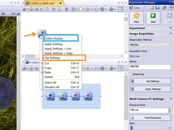 Once you are satisfied with your settings, stop Live mode by clicking on the &quot;Live&quot; button.