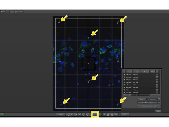 If your sample is not 100% flat, it can happen that for tile scans not all the parts are in focus.