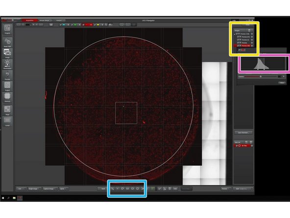 Navigate through the overview with the mouse.