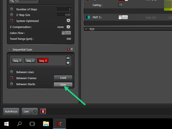 Switching off the RLD detectors for MP imaging is crucial in order not to harm them!!