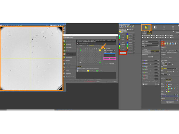 In this step, you need to define the center position of the 4 outer wells A1, A12, H1, H12