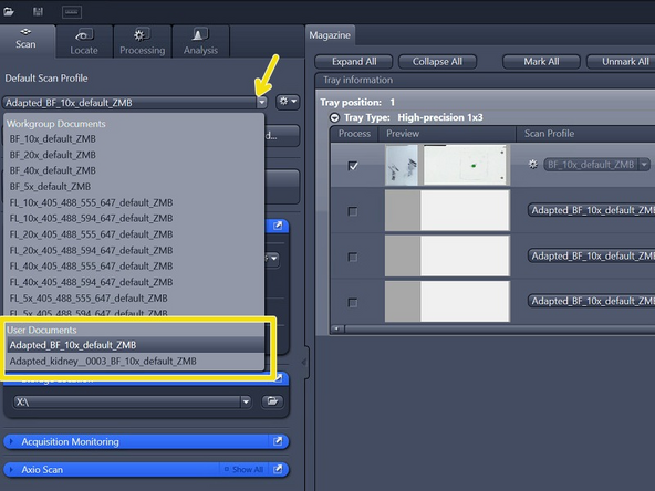 &quot;C:\Users\%username%\Documents\Carl Zeiss\ZEN\Documents\Scan Profiles&quot;