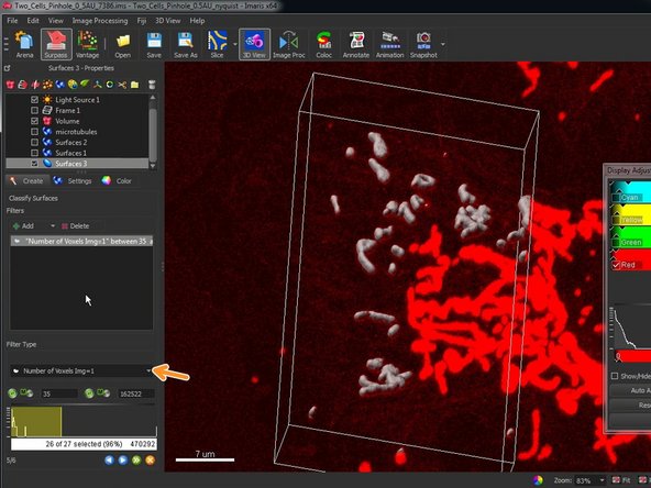 E.g. In the second image only dimmer objects were segmented.