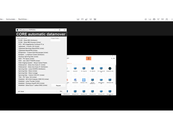 DataMover on Nikon Spinning Disk