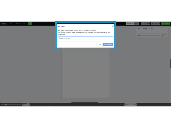 One of the main selling points of OMERO is OMERO.Figure, which gives the possibility to create publication-quality Figures natively from OMERO.web,with multiple linked images, text and markers, and export them into your preferred format.