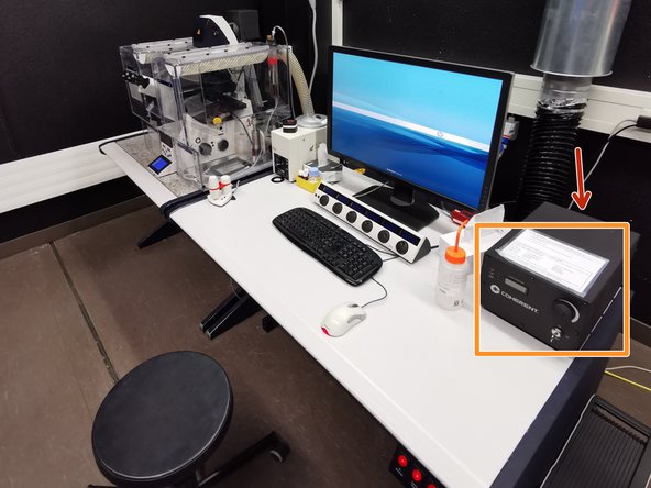 Optional step: follow this step only if the 355 nm laser is needed for your experiment, otherwise continue with step 6.